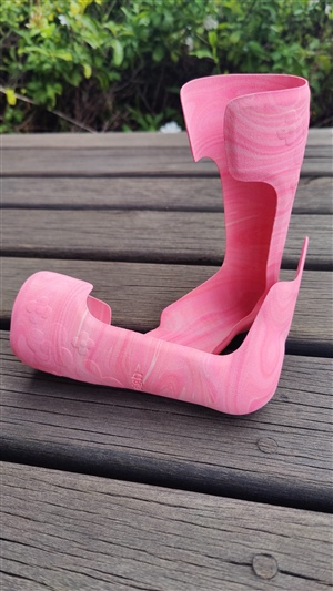 Full colour 3D printed AFO's with HP multijet fusion technology